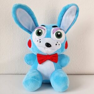 2016 Funko Five Nights At Freddys FNAF Blue Toy Bonnie Plush Hot Topic Exclusive